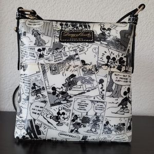 Dooney & Bourke 1930s Disney Comics Letter Carrier Bag